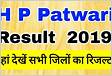 Resultado PDR Patwari 2019